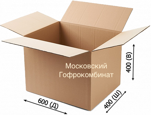 Картонная коробка П32 600*400*400