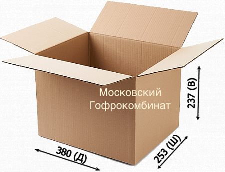 Картонная коробка Т23 380*253*237